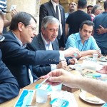 Μηνύματα ελπίδας από Αναστασιάδη – Ακιντζί – Δείτε όλο το φωτορεπορτάζ της Ιστορικής βόλτας
